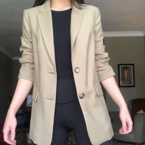 Taupe / olive blazer